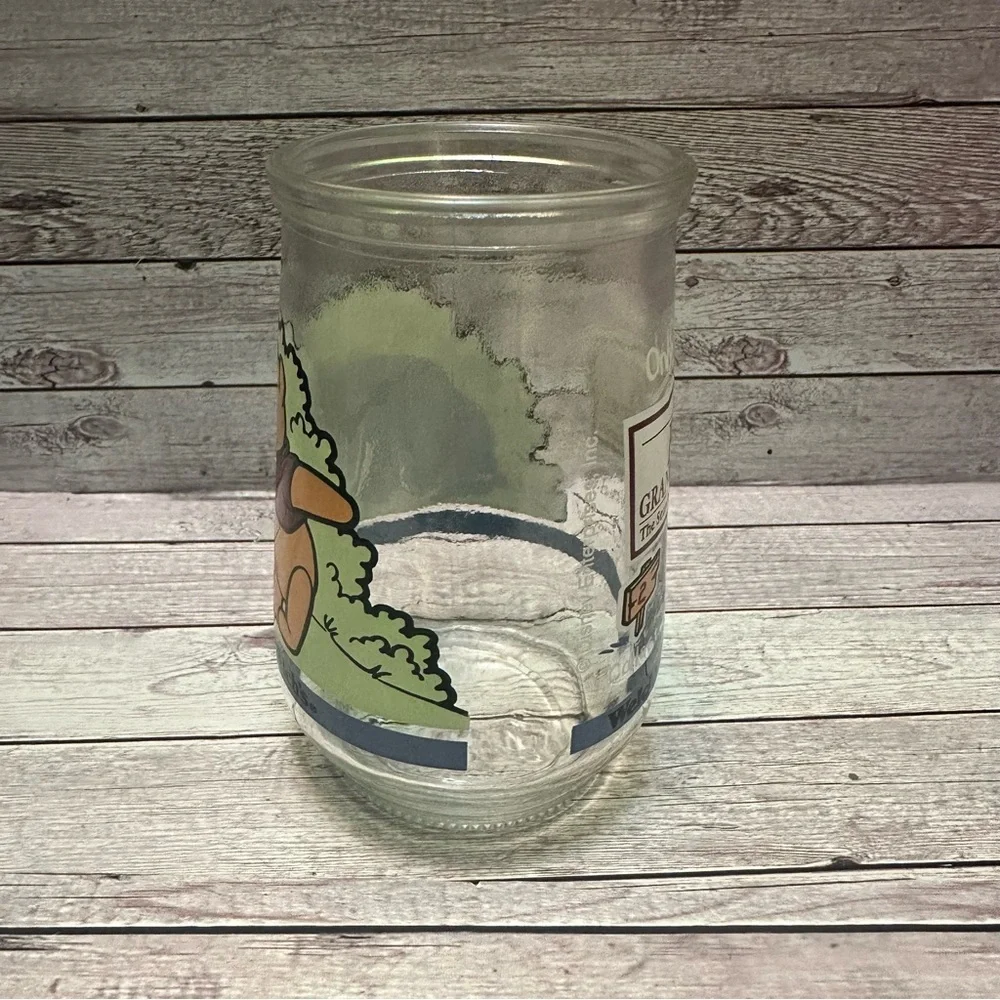 Winnie the Pooh Glass Tumbler - Clear vintage